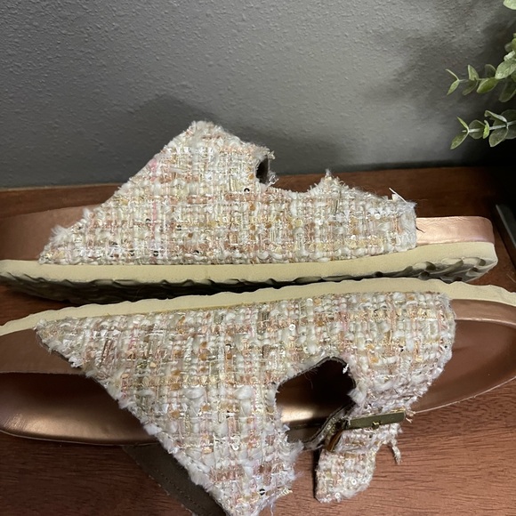 Birkenstock Arizona Leather Textile Sandals - Picture 5 of 8